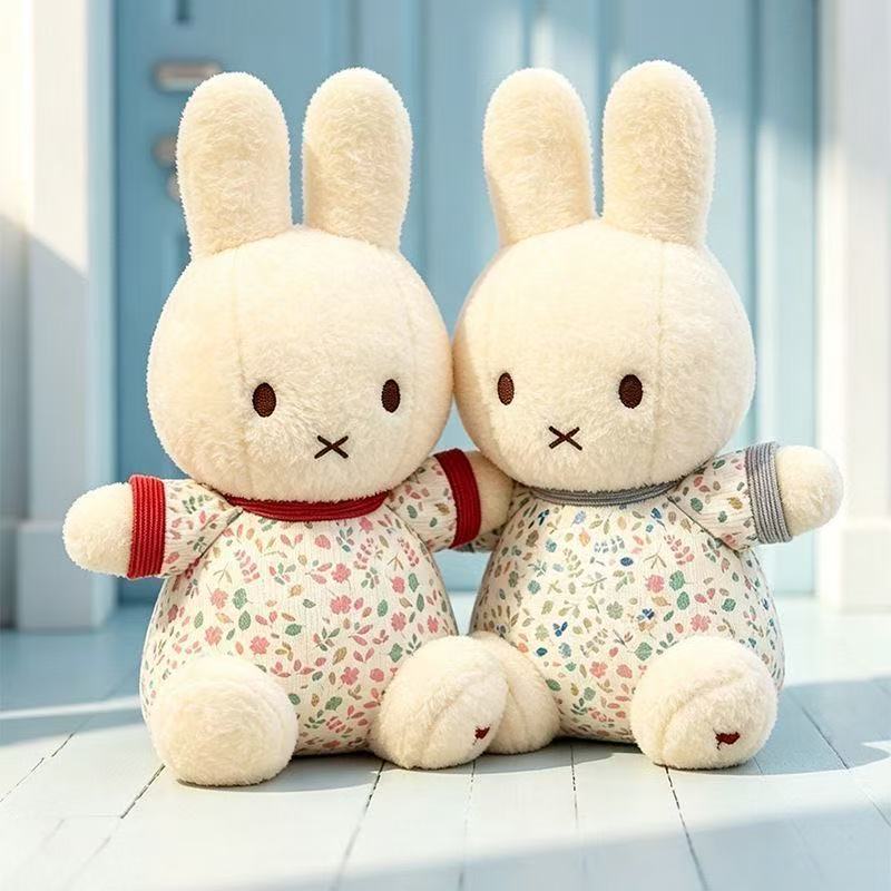 30cm 귀여운 미피 토끼 꽃무늬 플러시 장난감 인형  - Model Kit Game 리뷰 및 가격
