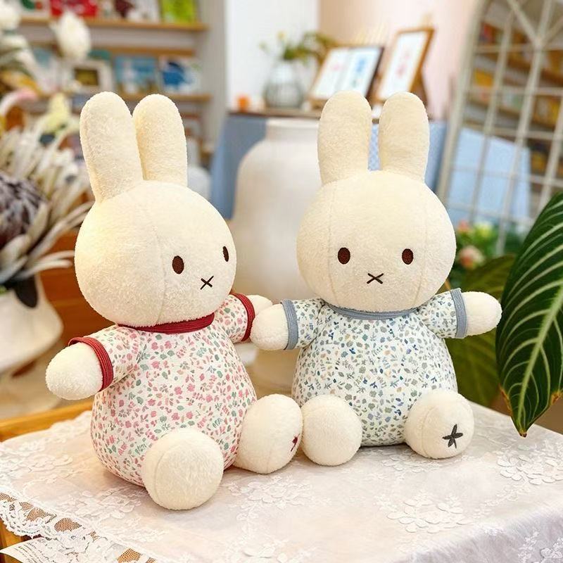 30cm 귀여운 미피 토끼 꽃무늬 플러시 장난감 인형  - Model Kit Game 리뷰 및 가격