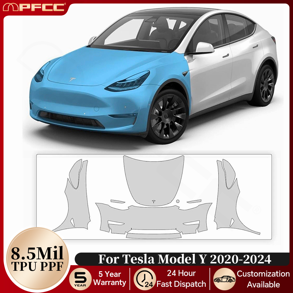 테슬라 모델 Y 2020-2024용 프리컷 PPF 9M - Model Kit Instructions 리뷰 및 가격