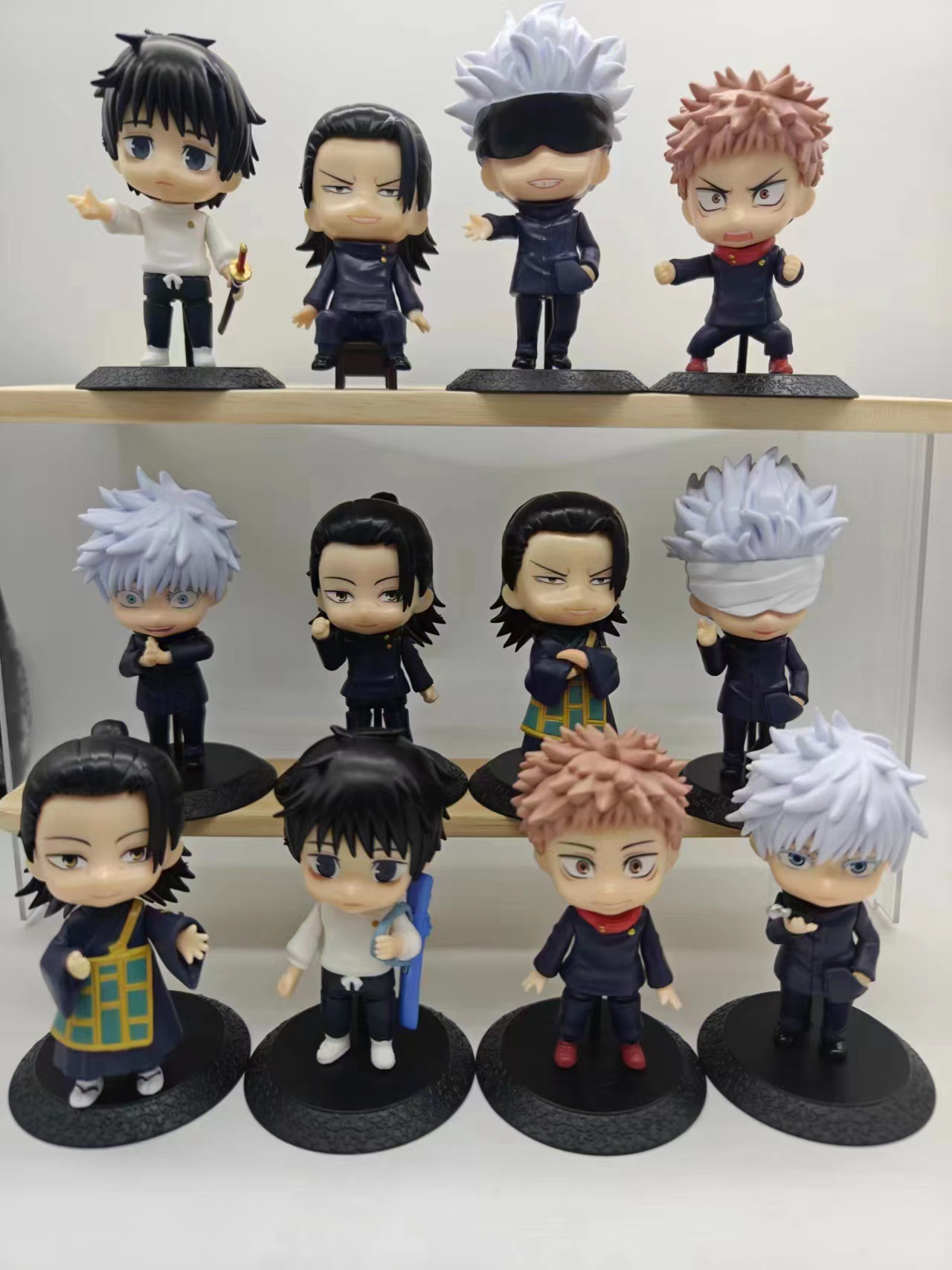 12 개/대 애니메이션 Jujutsu Kaisen 그림 - Model Kit Jujutsu Kaisen 리뷰 및 가격