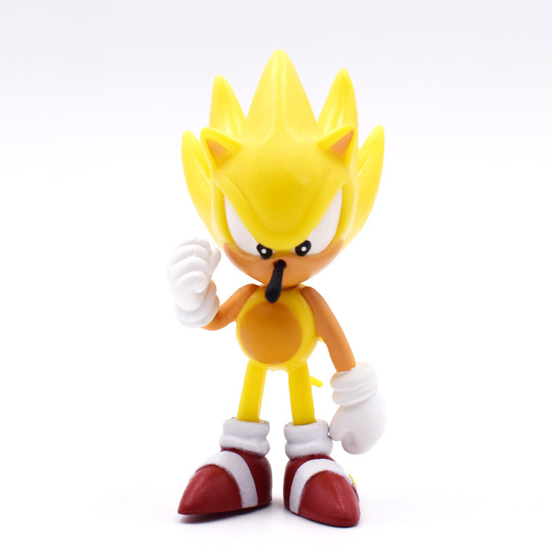 6개/세트 소닉 액션 피규어 테일즈 웨어호그 너클 인형 - Model Kit Sonic 리뷰 및 가격
